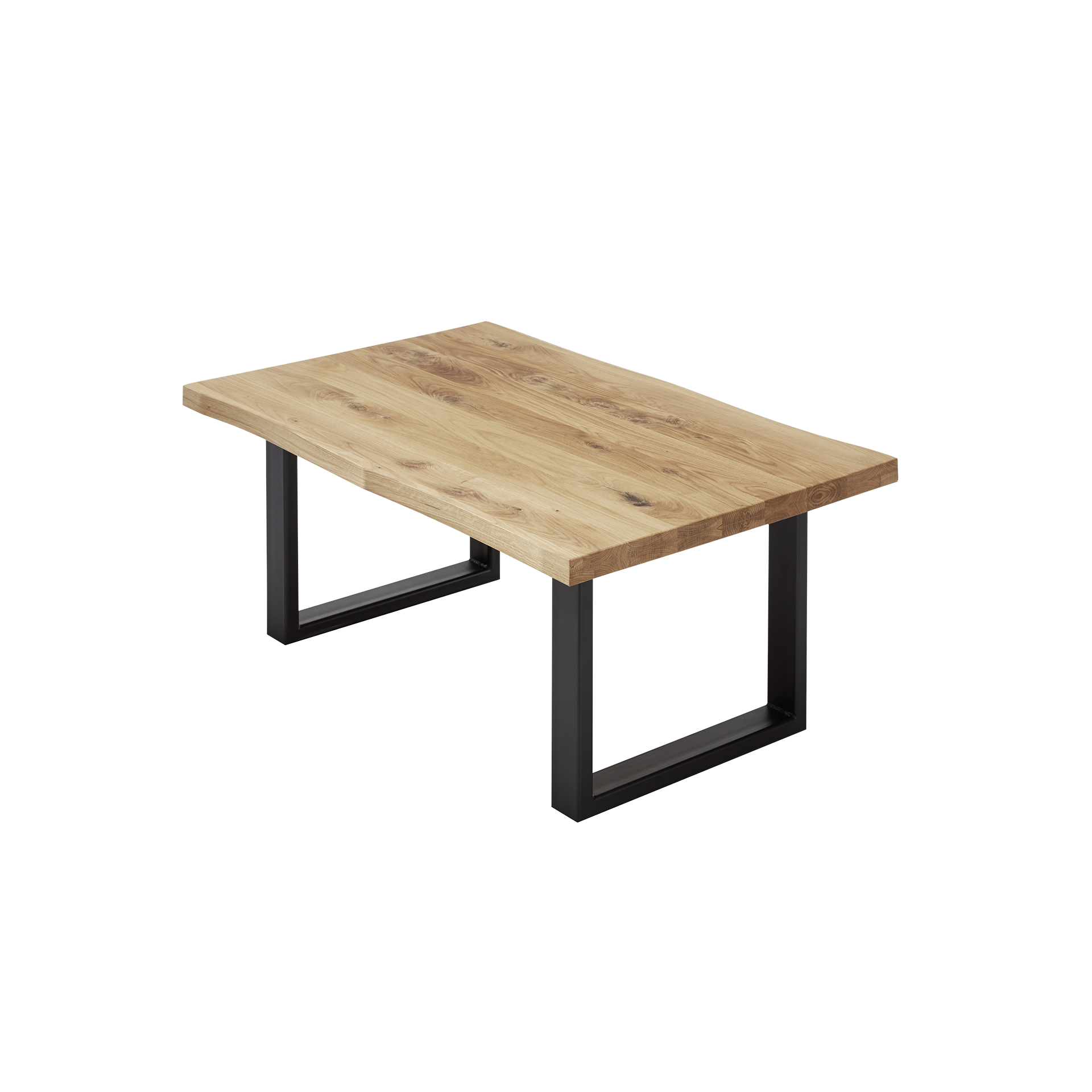 Couchtisch Hanna Platte Eiche massiv 110*45*70